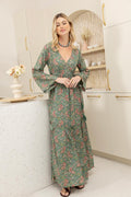 Robe longue portefeuille Bohera Yevennia