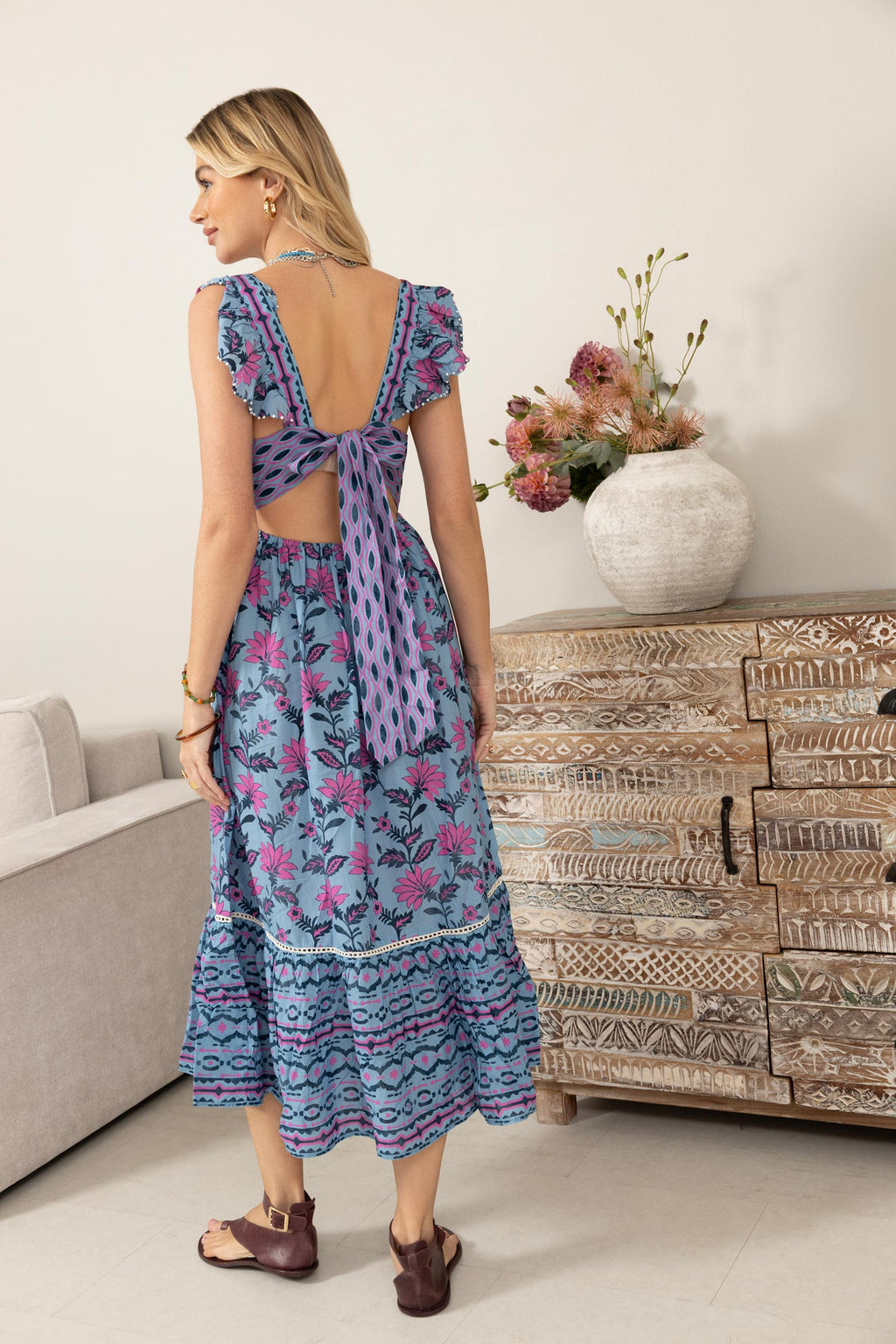 Robe dos nu Bohera Rachel DeAnne