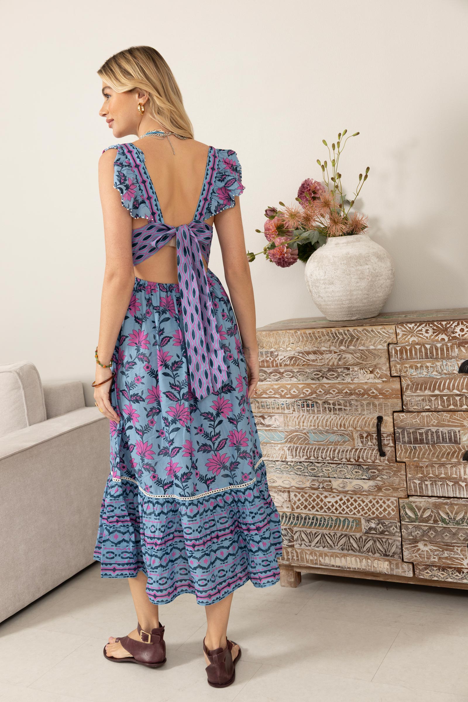 Robe dos nu Bohera Rachel DeAnne