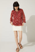 Chemise florale Bohera Francisca
