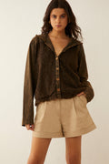 Veste en patchwork à capuche Deena Watson