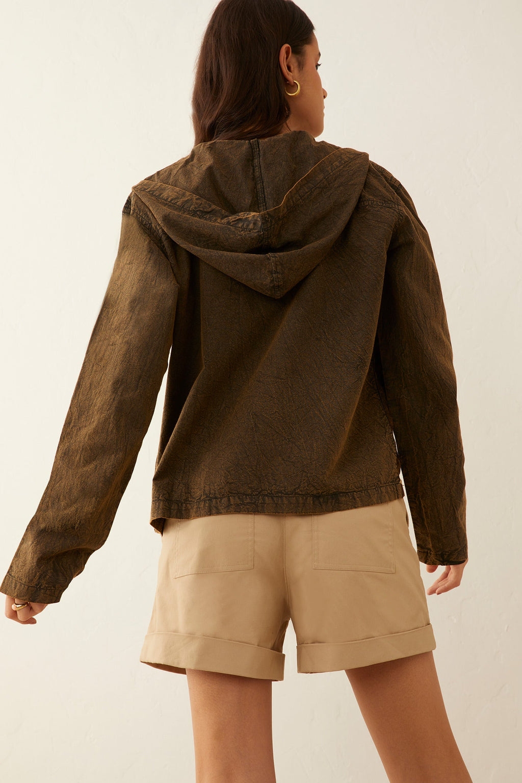 Veste en patchwork à capuche Deena Watson