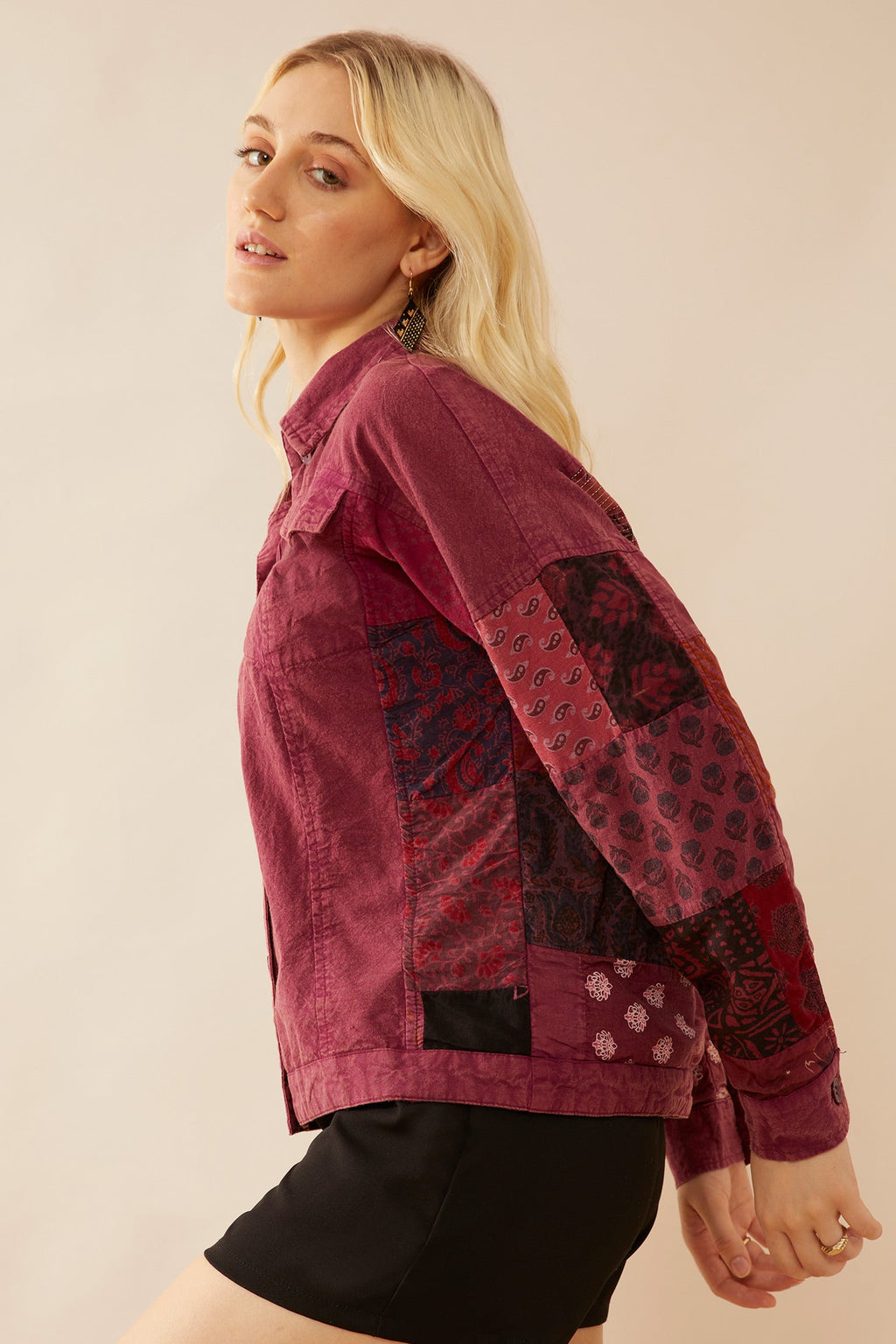 Veste en patchwork Chimson Trail