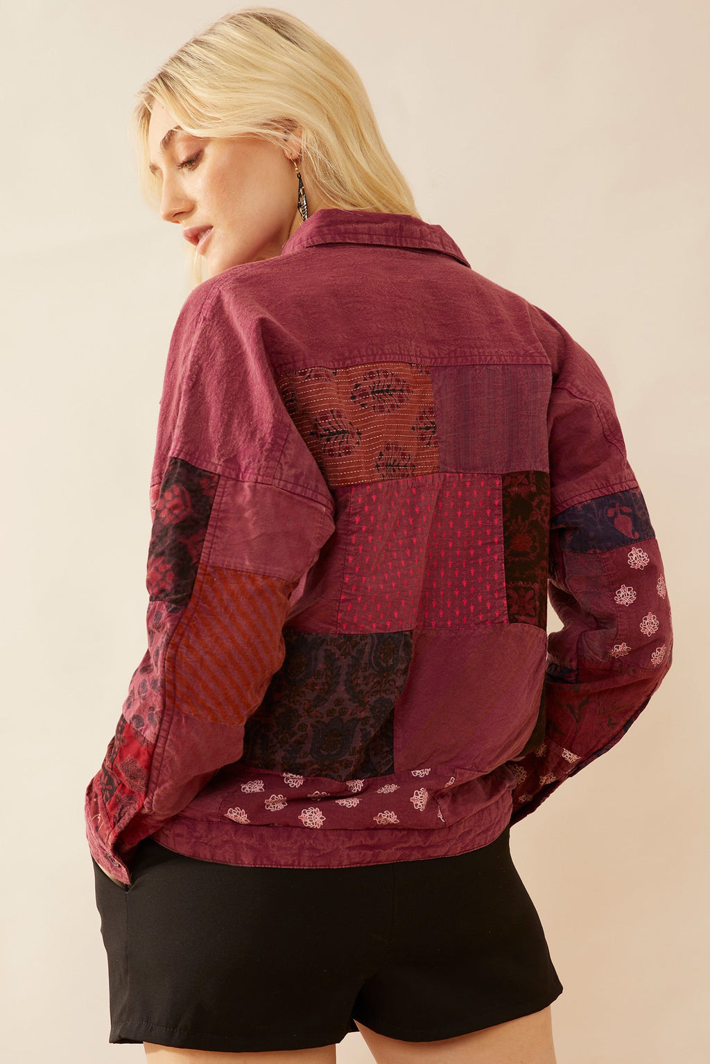 Veste en patchwork Chimson Trail
