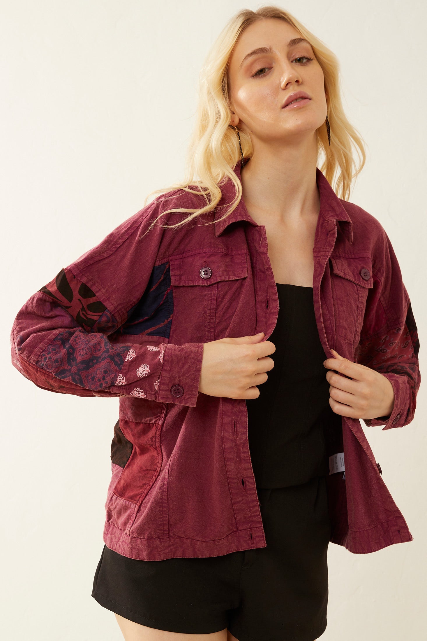 Veste en patchwork Chimson Trail