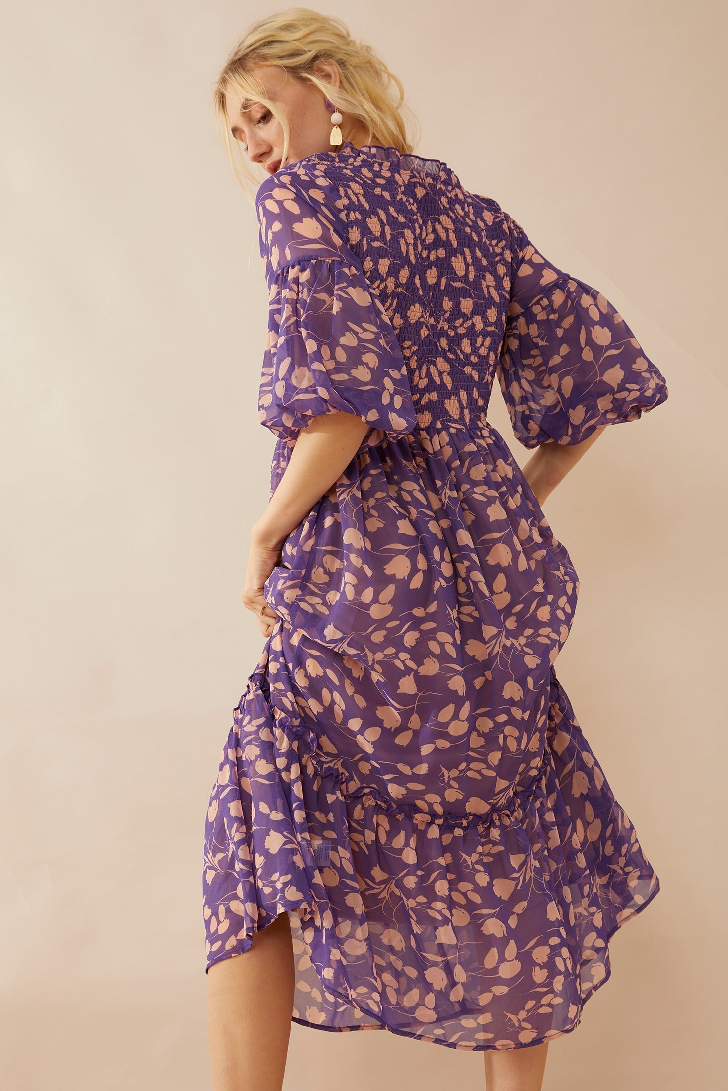 Robe Darleena taille basse