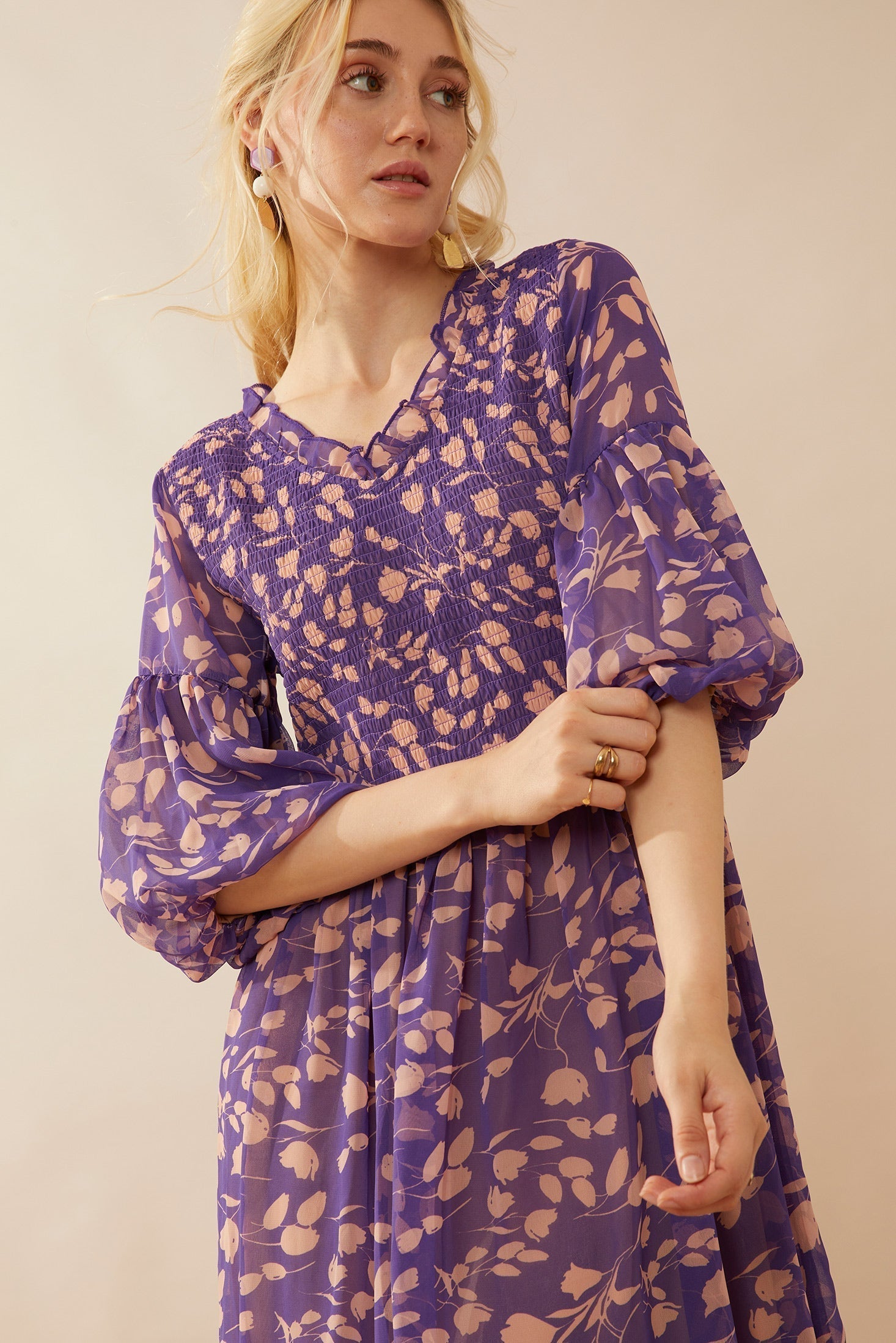 Robe Darleena taille basse