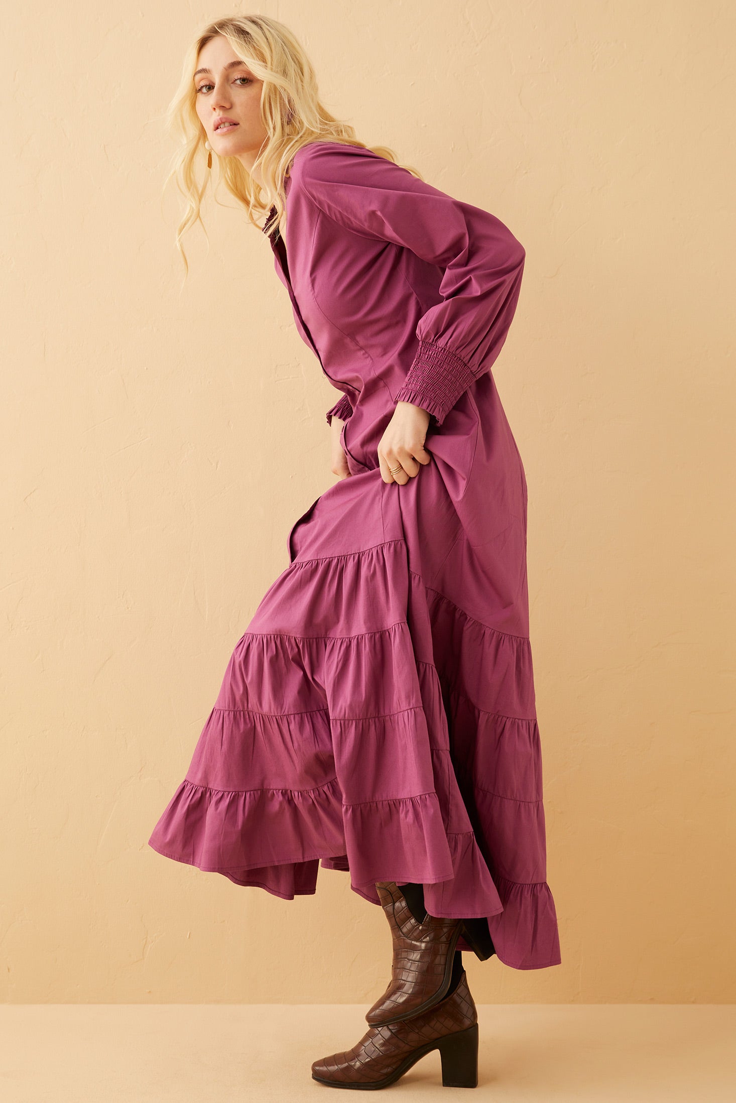 Robe évasée Pearl Lou