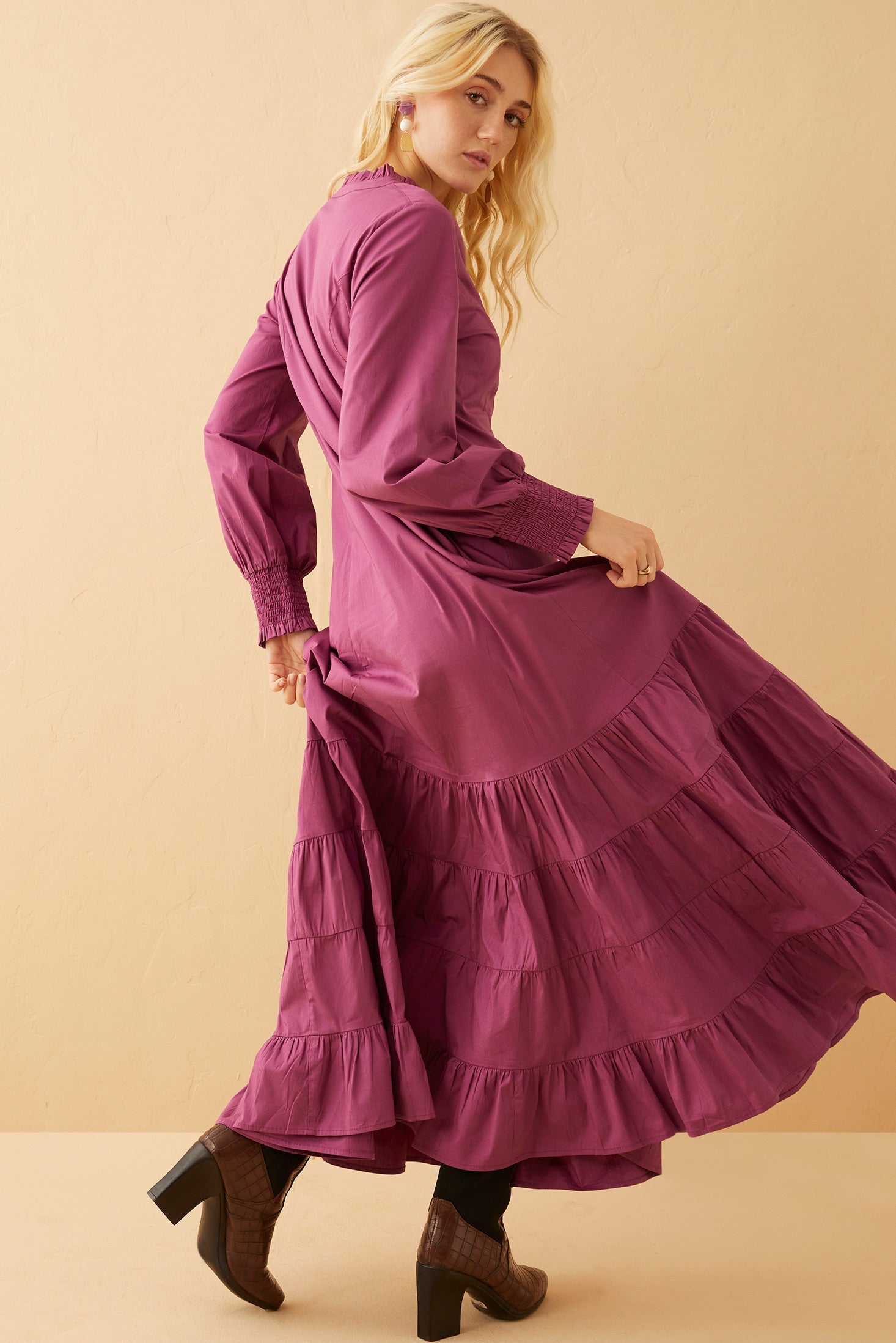 Robe évasée Pearl Lou