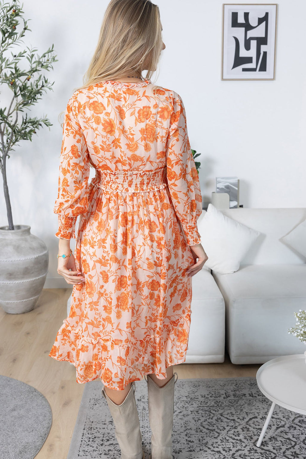 Robe taille basse Printemps LeiLani