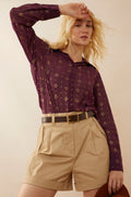 Chemise boutonnée Aubree