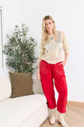 Pantalon texturé Kimmee