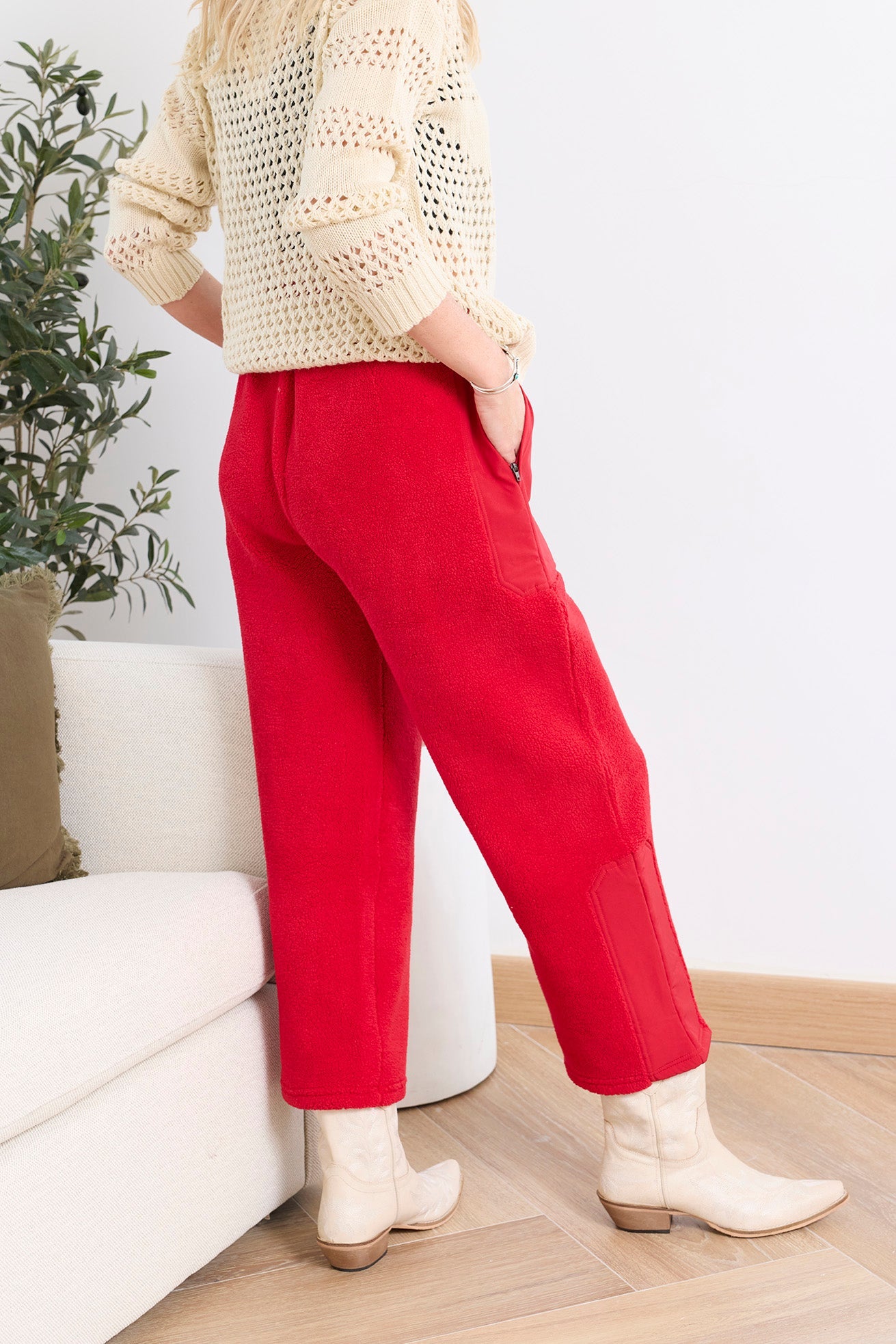Pantalon texturé Kimmee