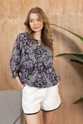Haut Blouse Mine Papillon