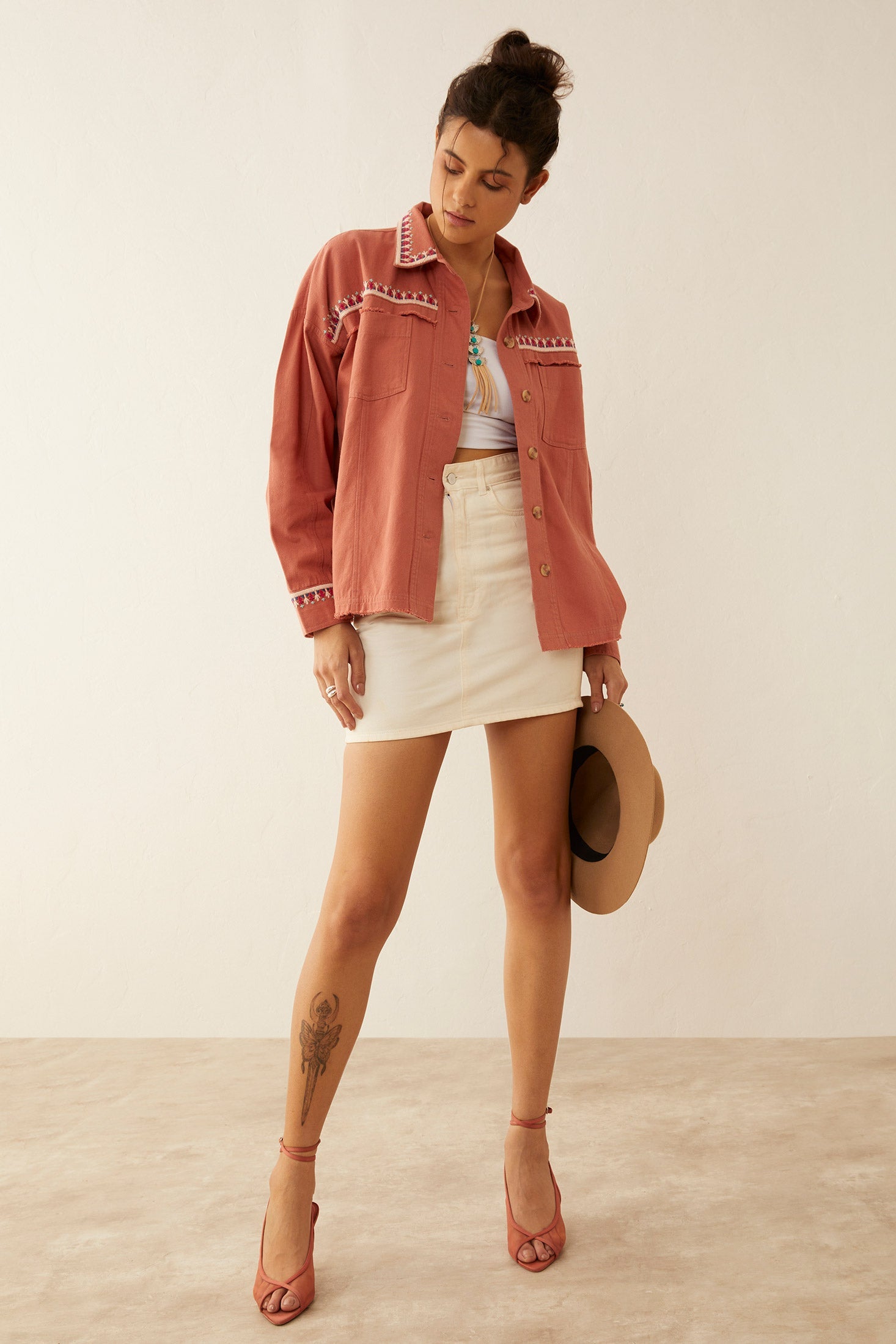 Veste brodée True Delight