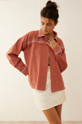 Veste brodée True Delight
