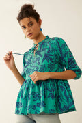 Haut péplum floral Artemis