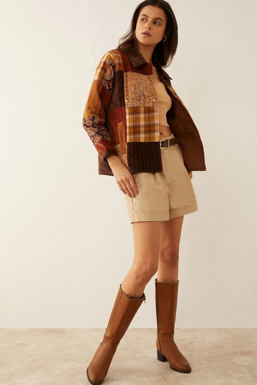 Veste Aldrika color-block
