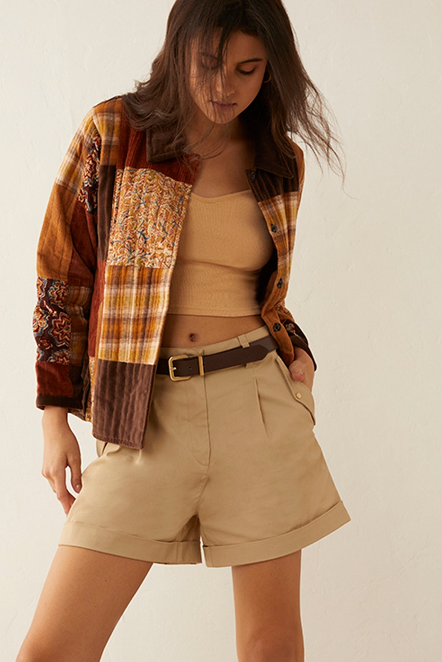 Veste Aldrika color-block