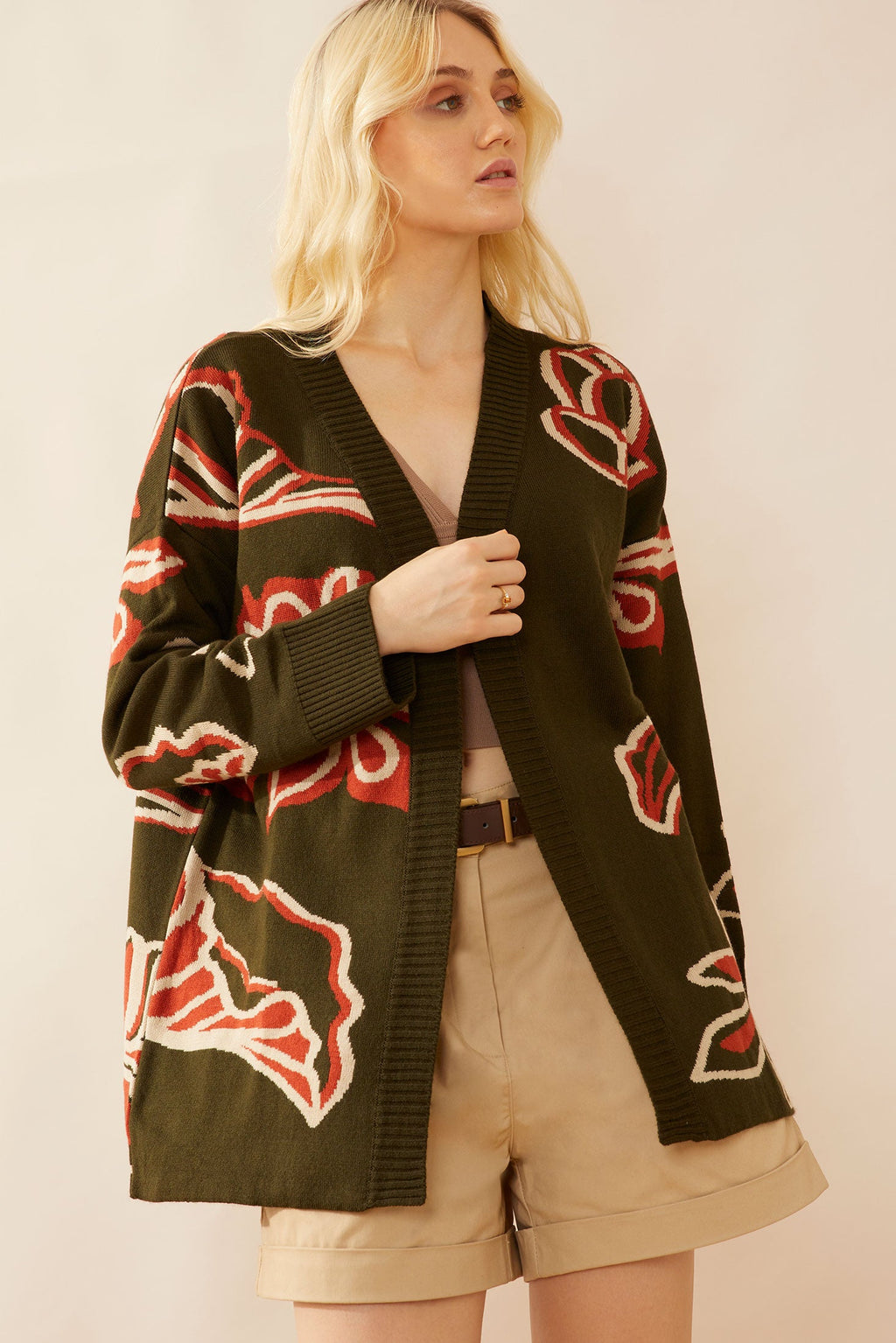 Gilet Brissy fleuri