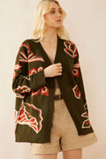 Gilet Brissy fleuri