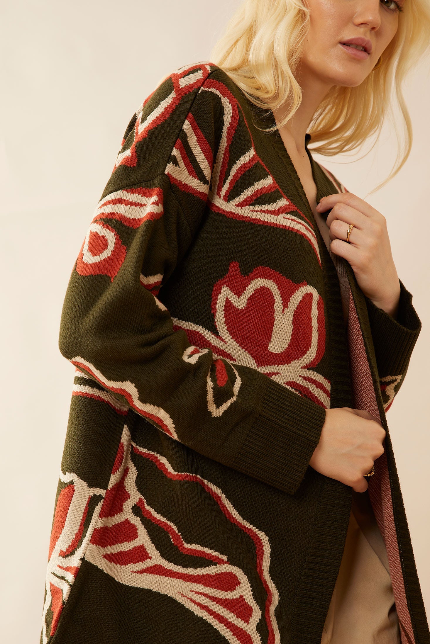 Gilet Brissy fleuri