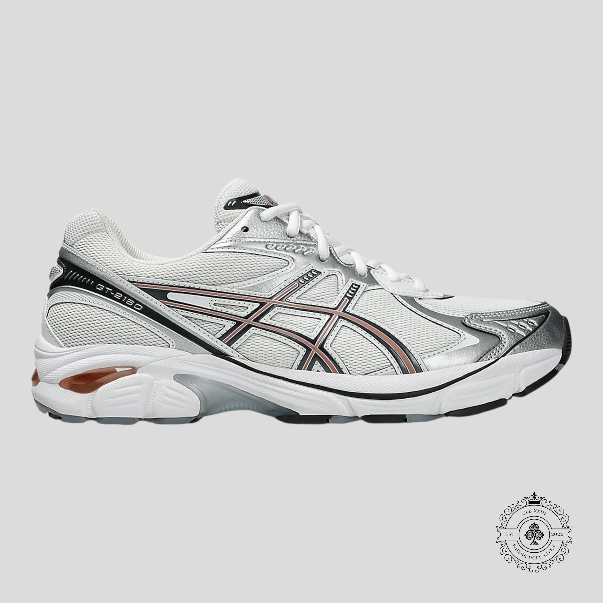 Asics GT-2160 Blanc Rose Rouge