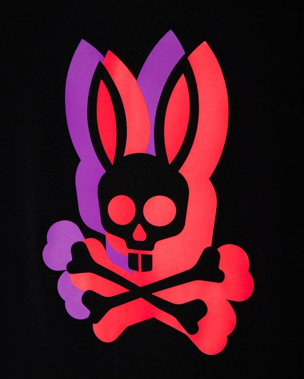 T-shirt graphique Psycho Bunny Groves - Noir