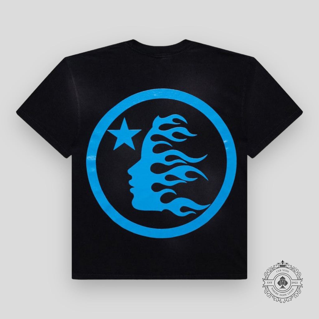 T-shirt Hellstar Sport Logo Gel Noir / Bleu
