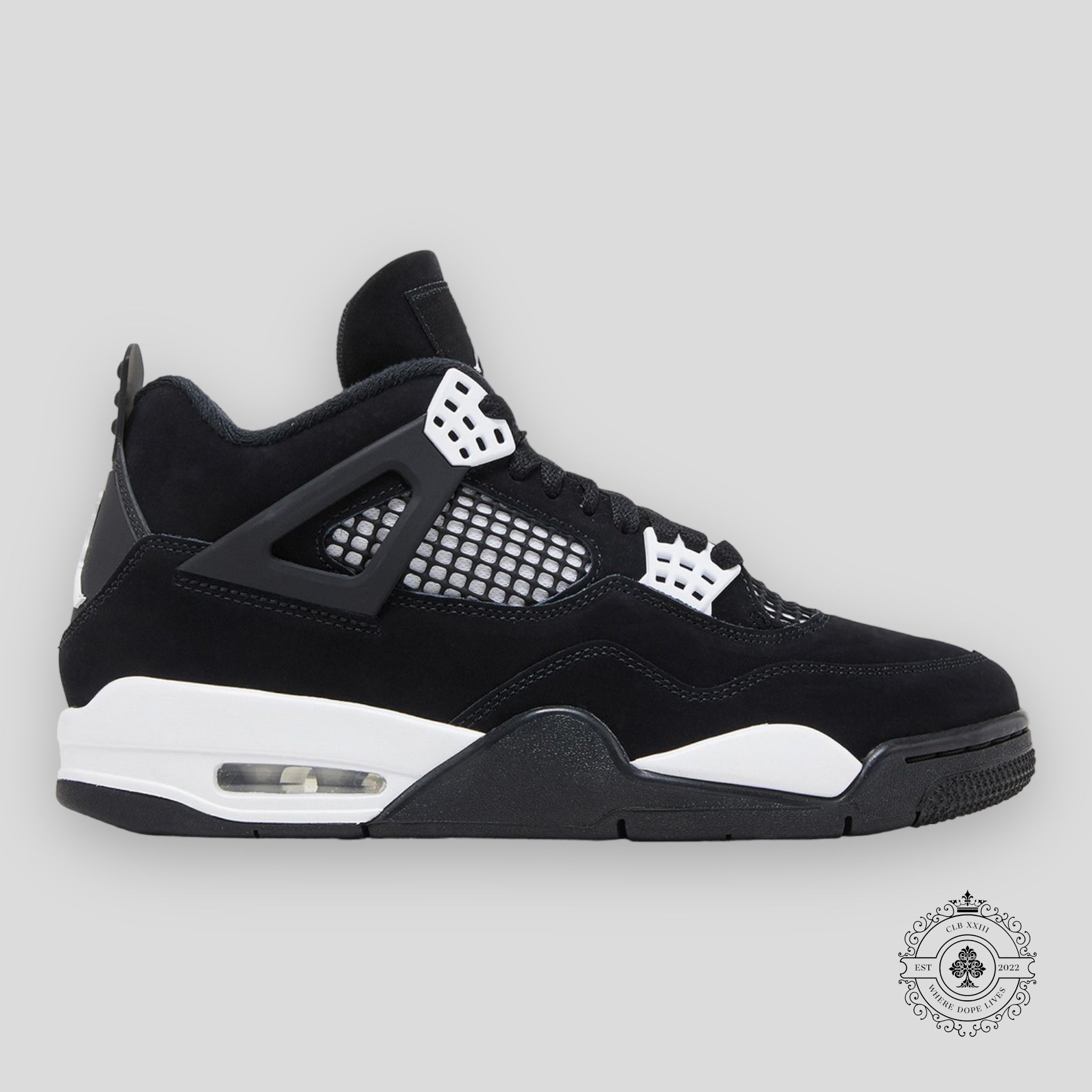 Air Jordan 4 Rétro Blanc Tonnerre