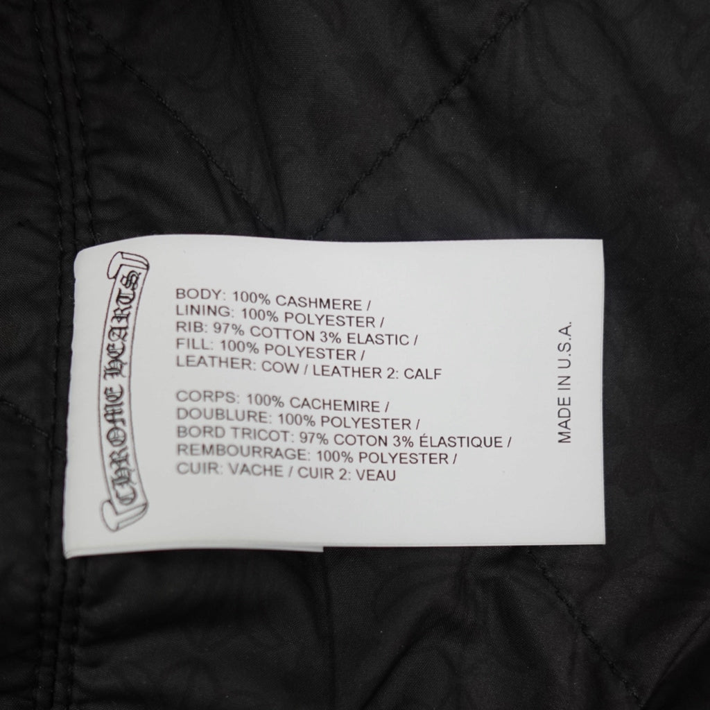 Blouson universitaire Chrome Hearts avec patch aigle
