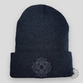 Bonnet en laine Chrome Hearts noir