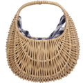 Cappelli Maisel - Sac bandoulière en rotin pour femme