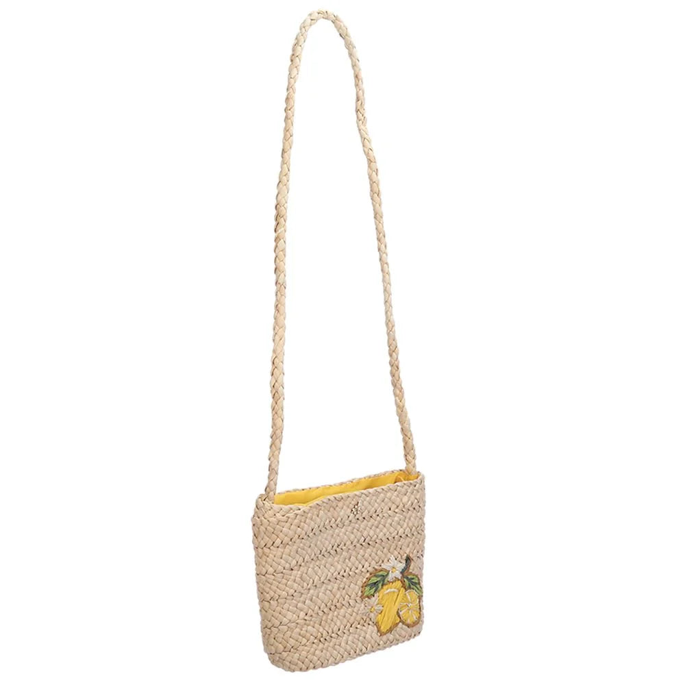 Cappelli Limone - Sac à main en vannerie pour femme