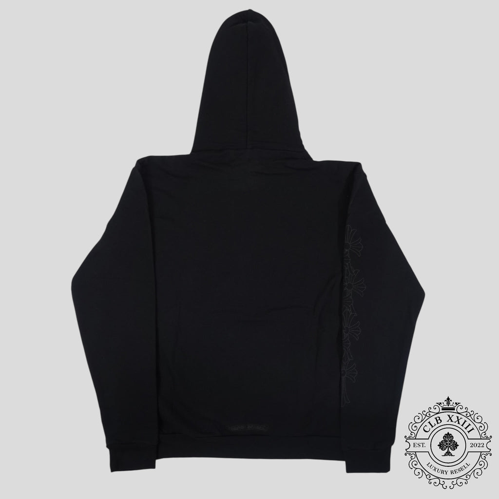 Sweat à capuche exclusif Chrome Hearts Triple Black Miami