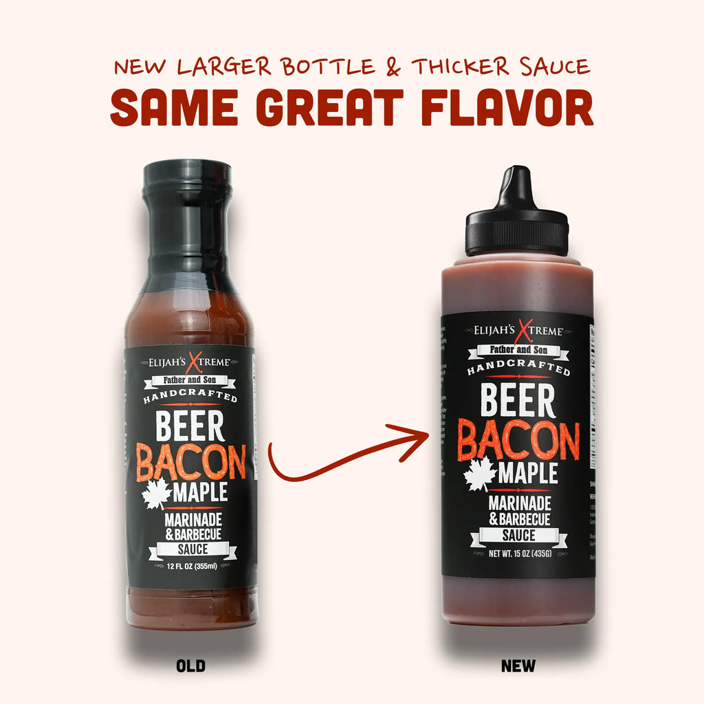 Sauce BBQ Érable Lard Bière