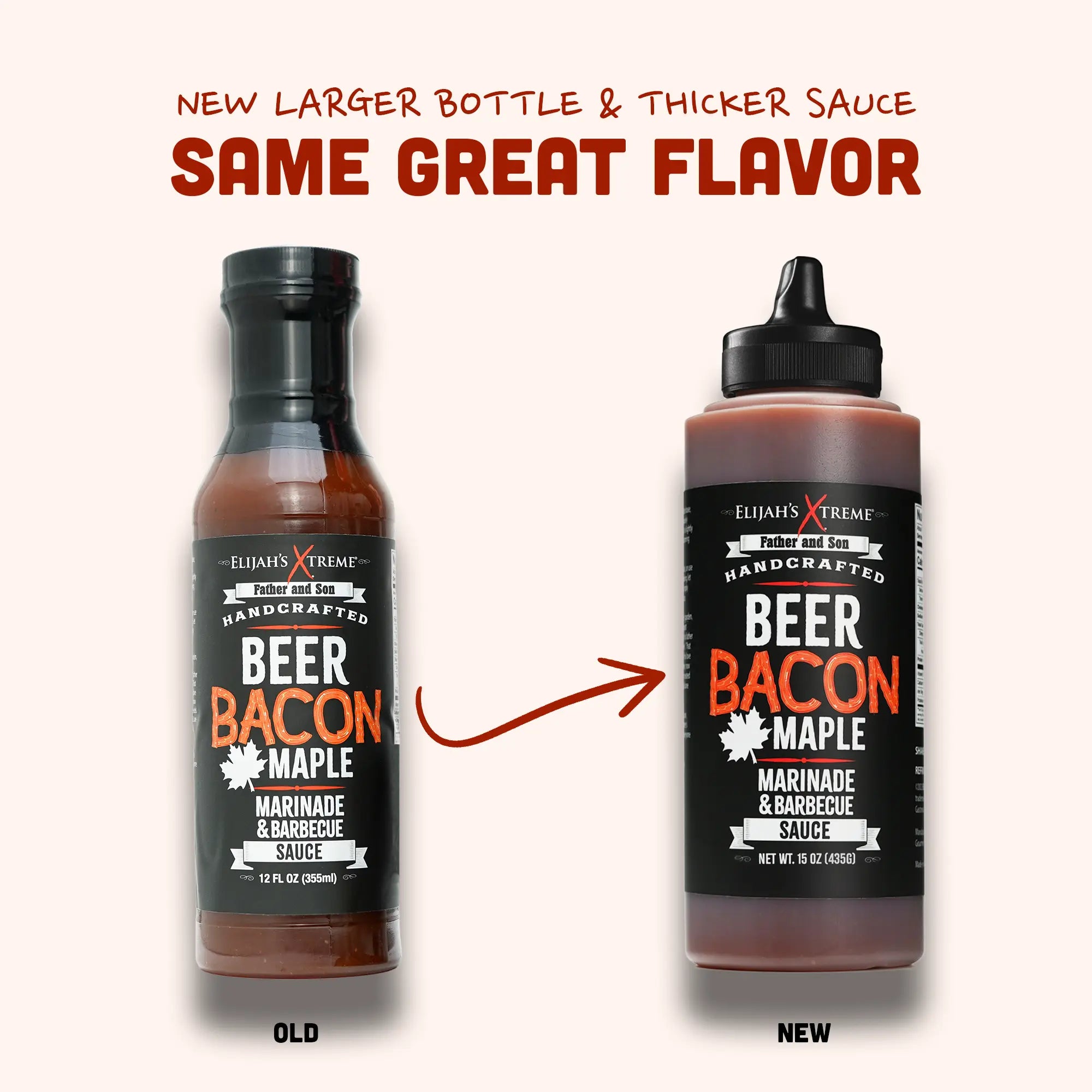 Sauce BBQ Érable Lard Bière