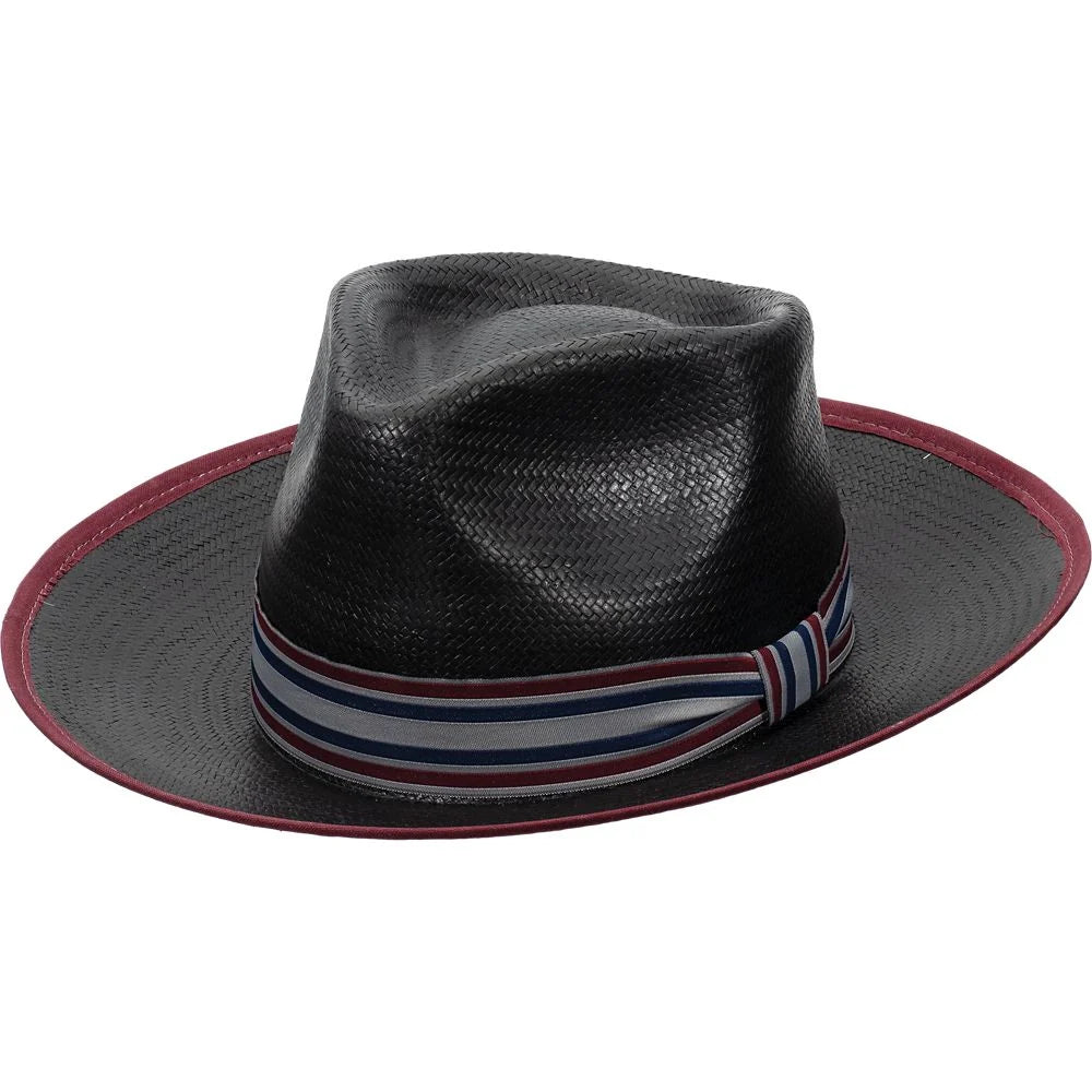 Biltmore Metro - Chapeau Fedora Toyo Tressé Main