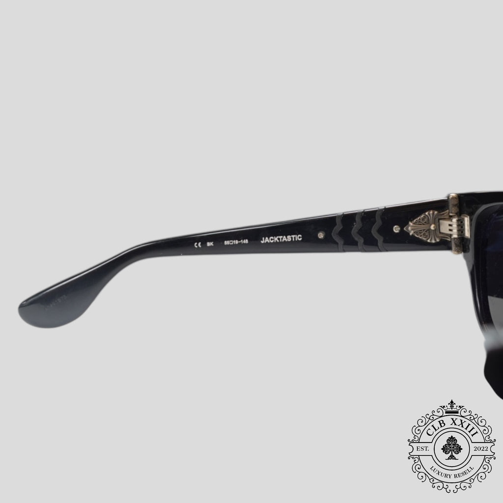 Lunettes Chrome Hearts Jacktastic Noir/Argent
