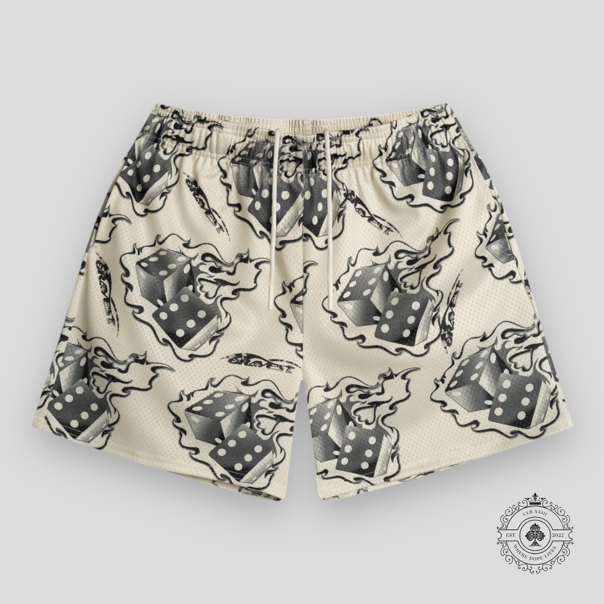 Shorts dés crème Bravest Studios