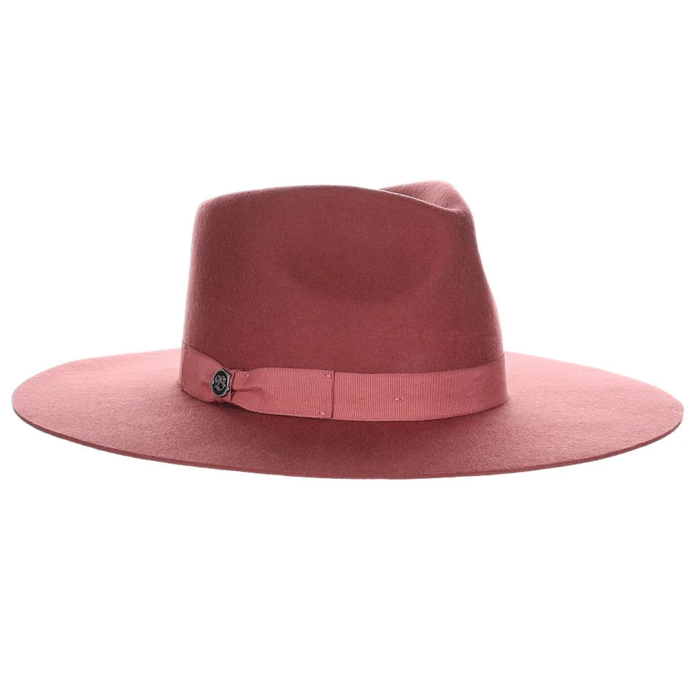 Chapeau Fedora Biltmore Celebration en feutre de laine premium à large bord (Liquidation)