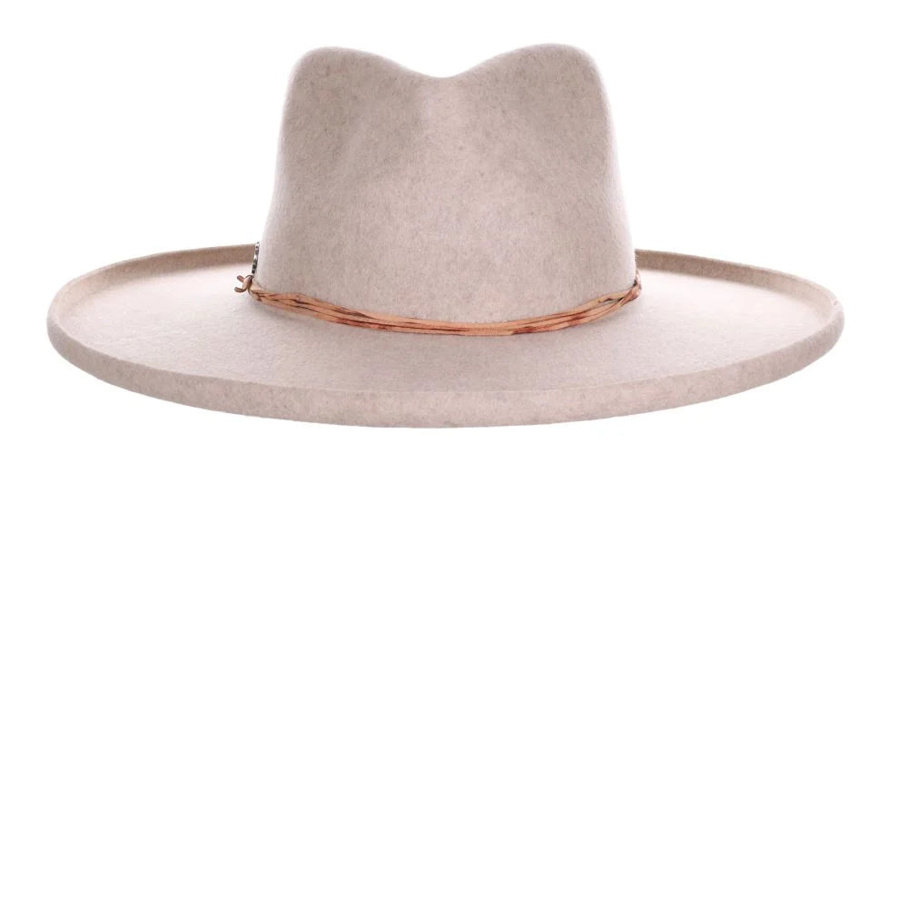 Biltmore The Bones - Chapeau Fedora en feutre de laine à larges bords