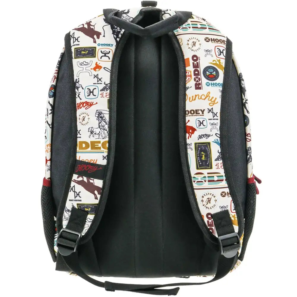 Sac à dos HOOey motif « Rockstar » Rodéo (Crème/Noir)