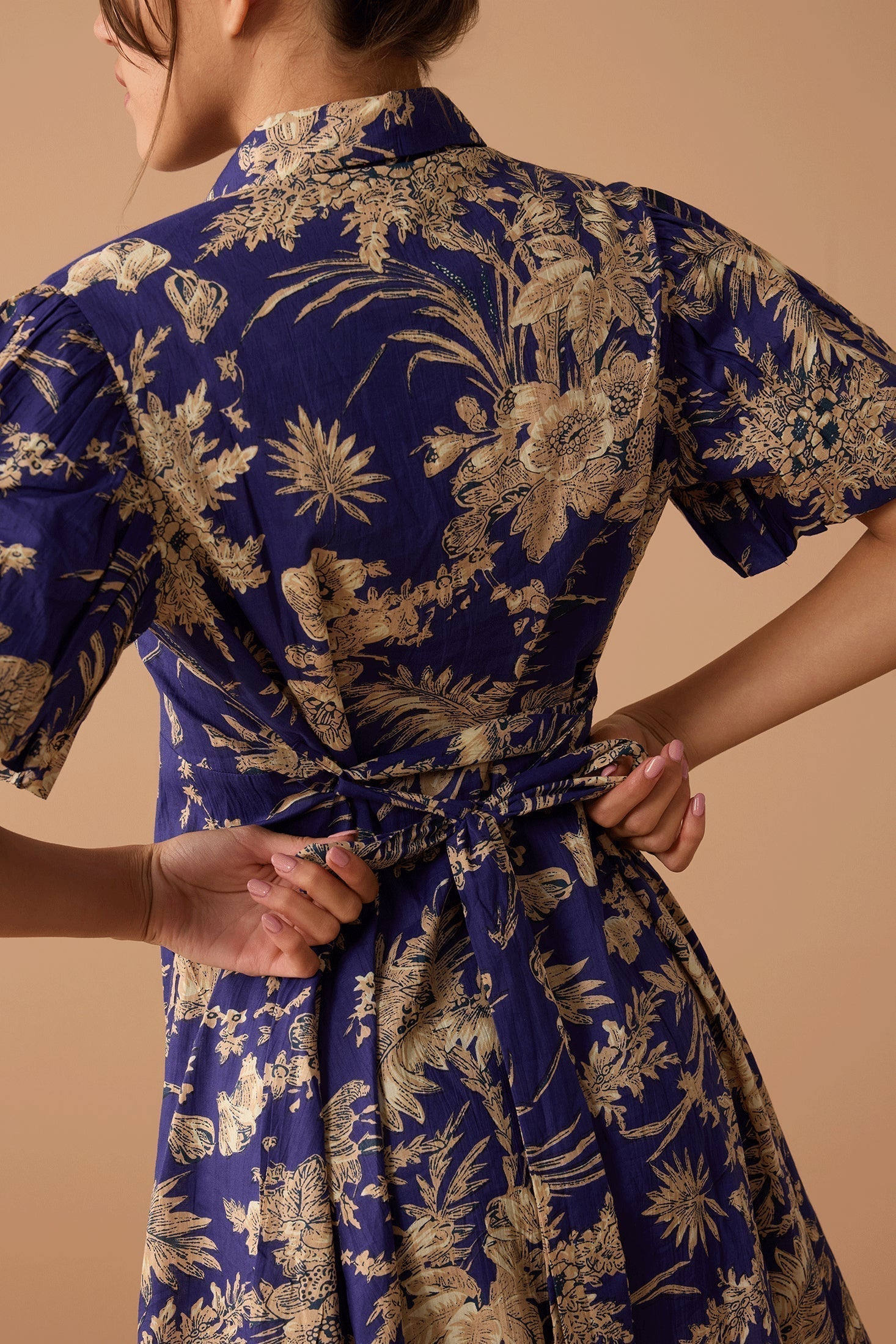 Robe Midnight's Garden Bleue