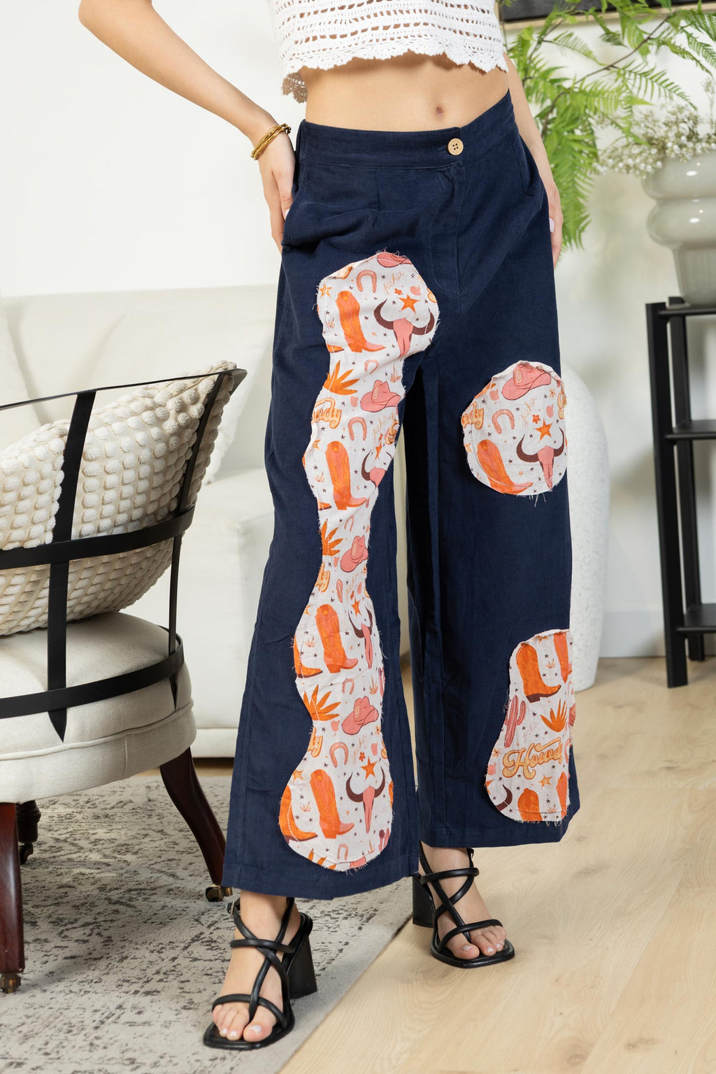 Pantalon de randonnée Charlotte bleu foncé