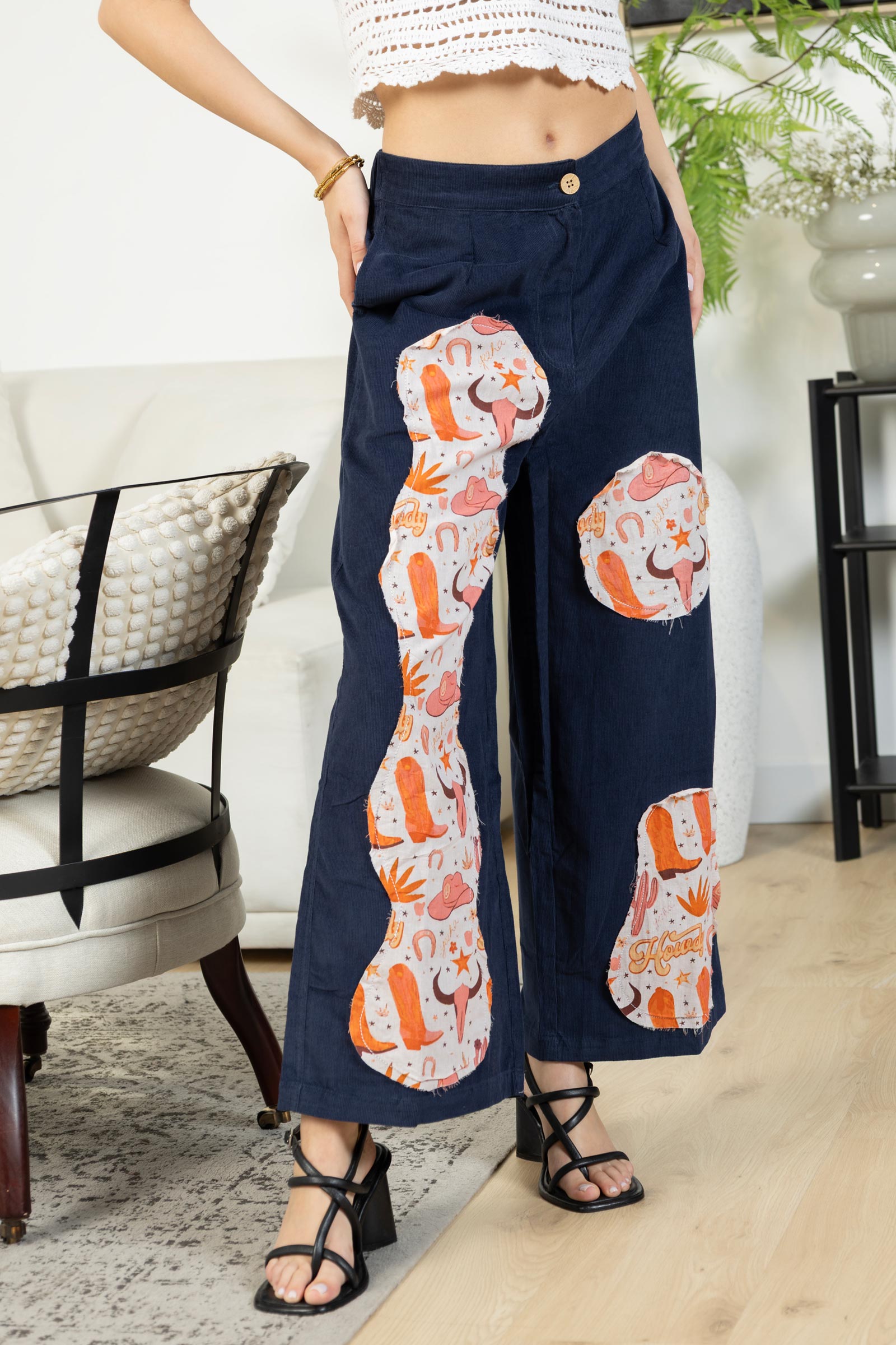 Pantalon de randonnée Charlotte bleu foncé