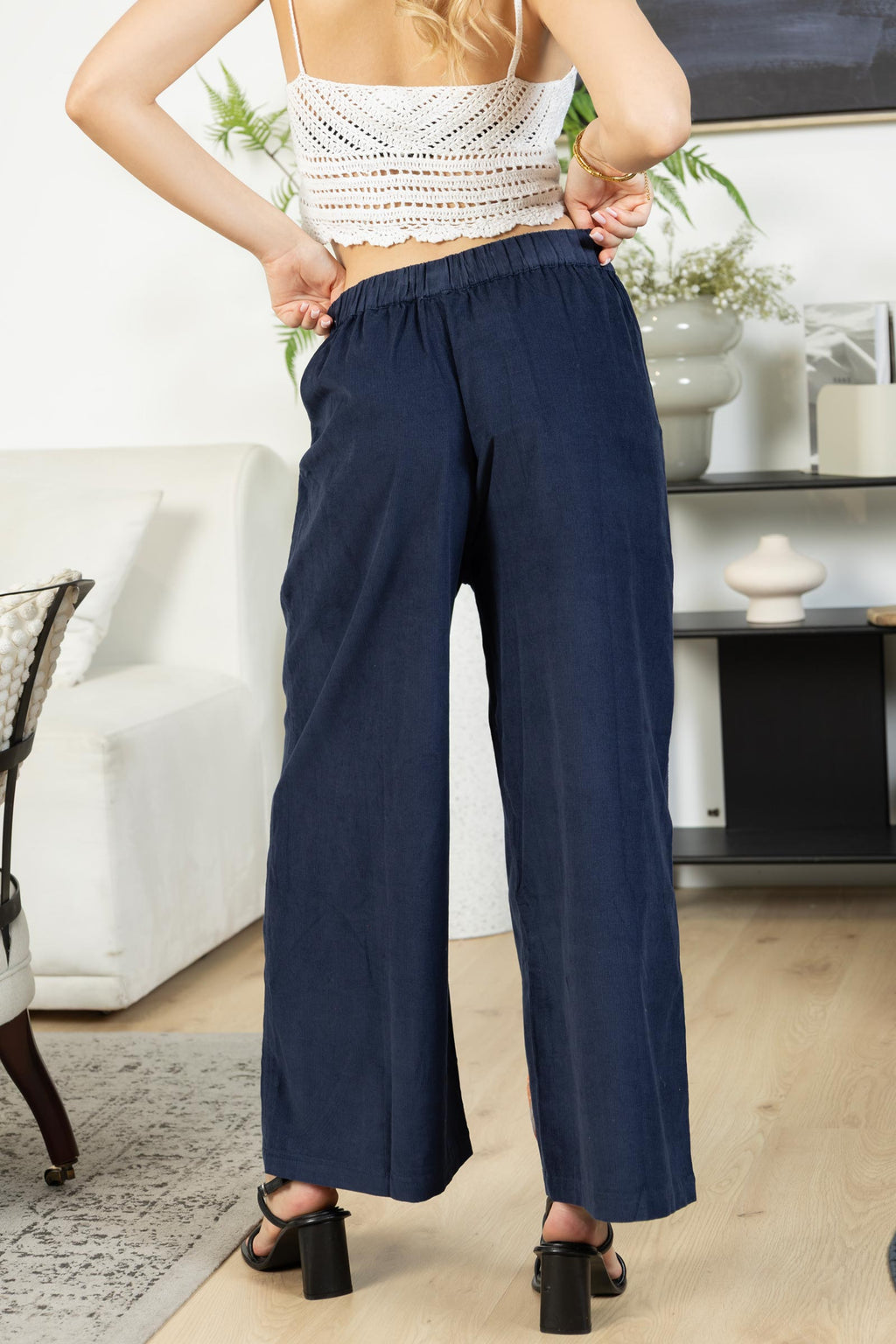 Pantalon de randonnée Charlotte bleu foncé