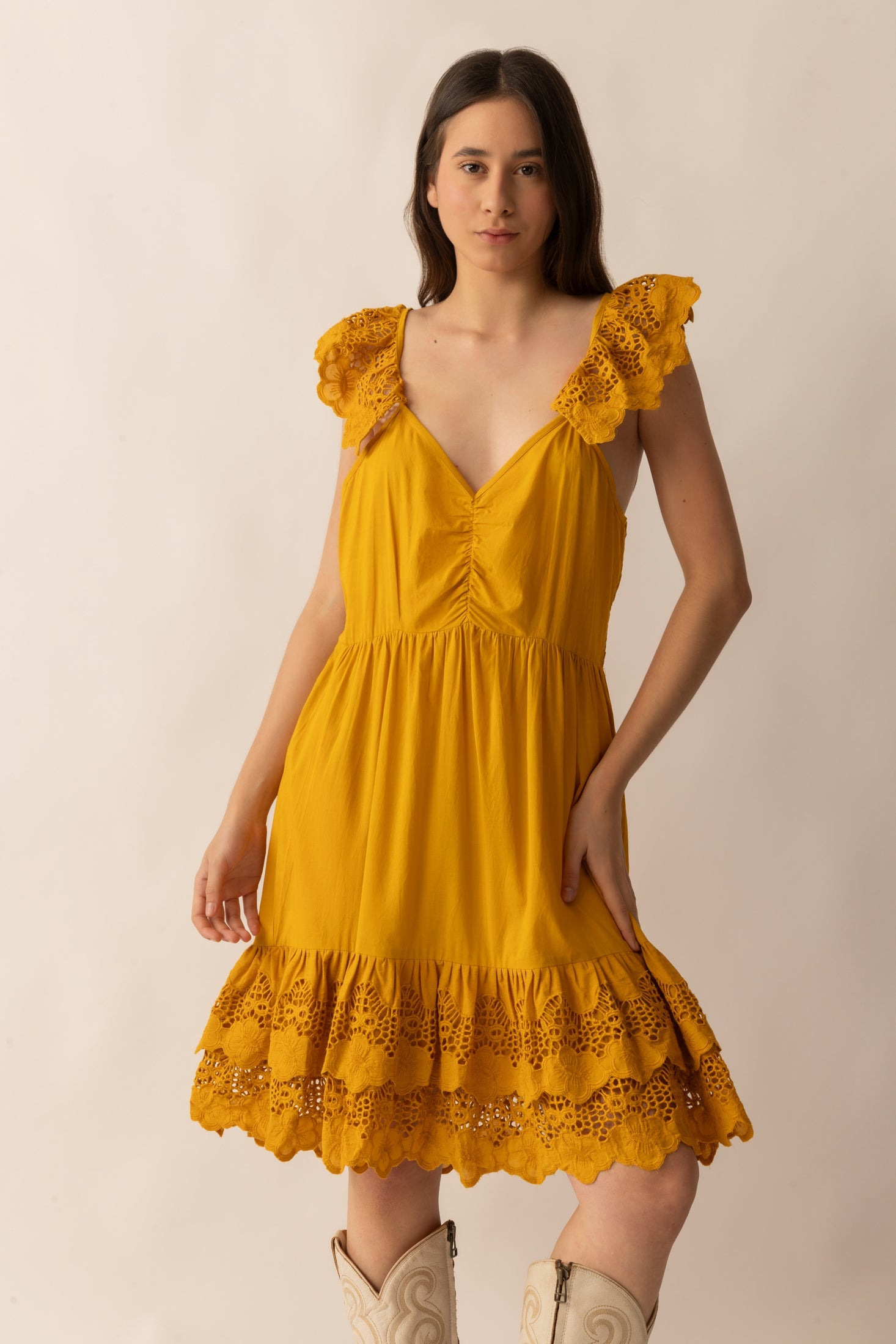 Robe Goldie's Joy Moutarde