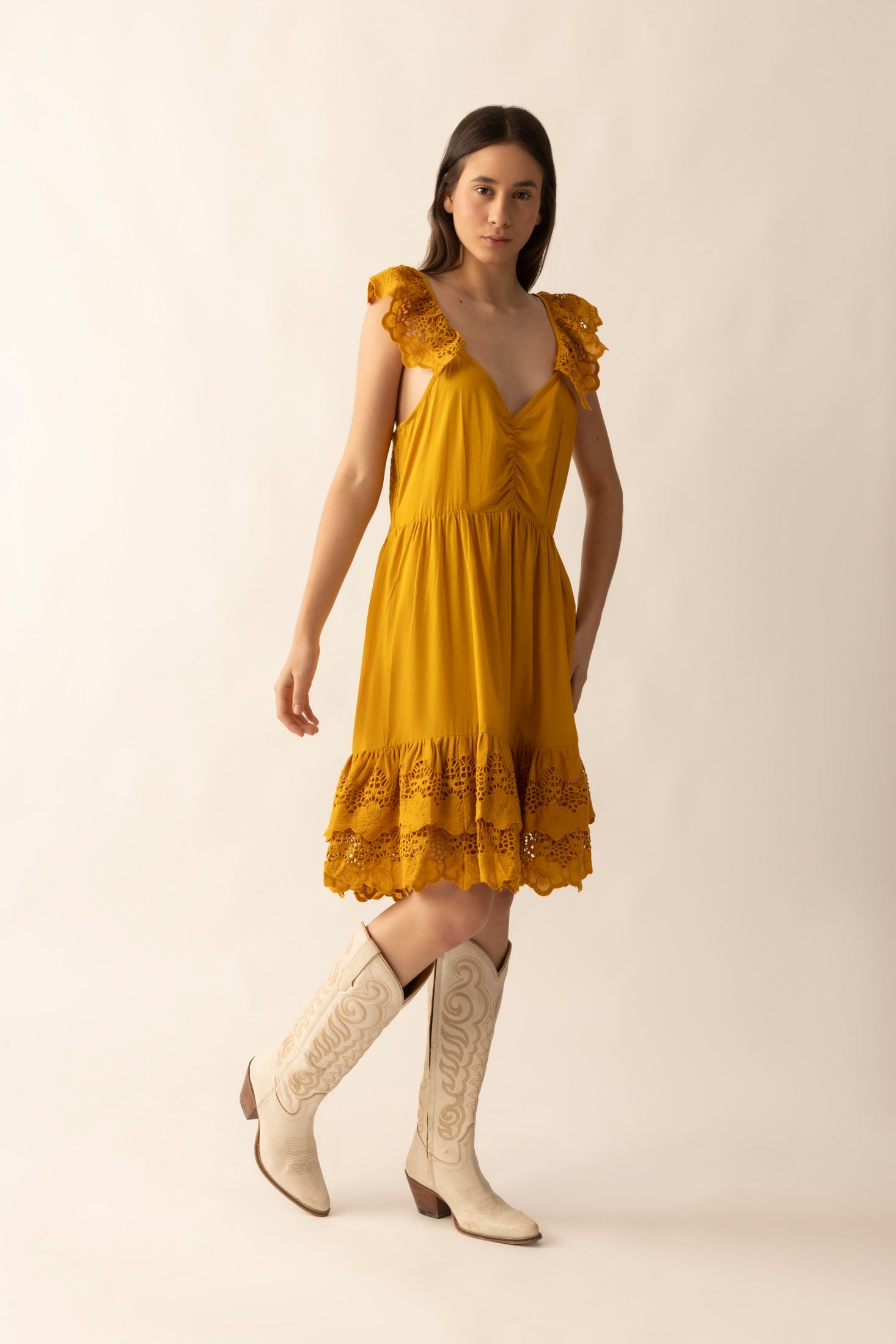 Robe Goldie's Joy Moutarde