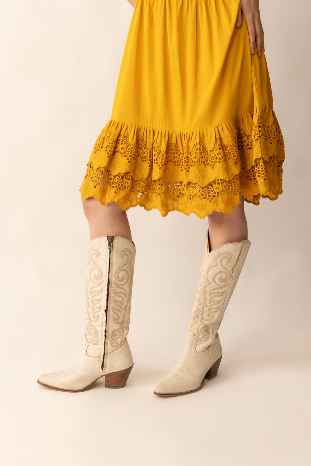 Robe Goldie's Joy Moutarde